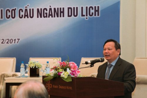  Tổng cục trưởng TCDL Nguyễn Văn Tuấn phát biểu tại hội nghị